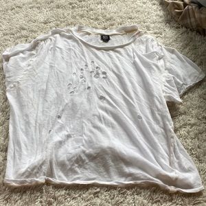 Urban distressed tee